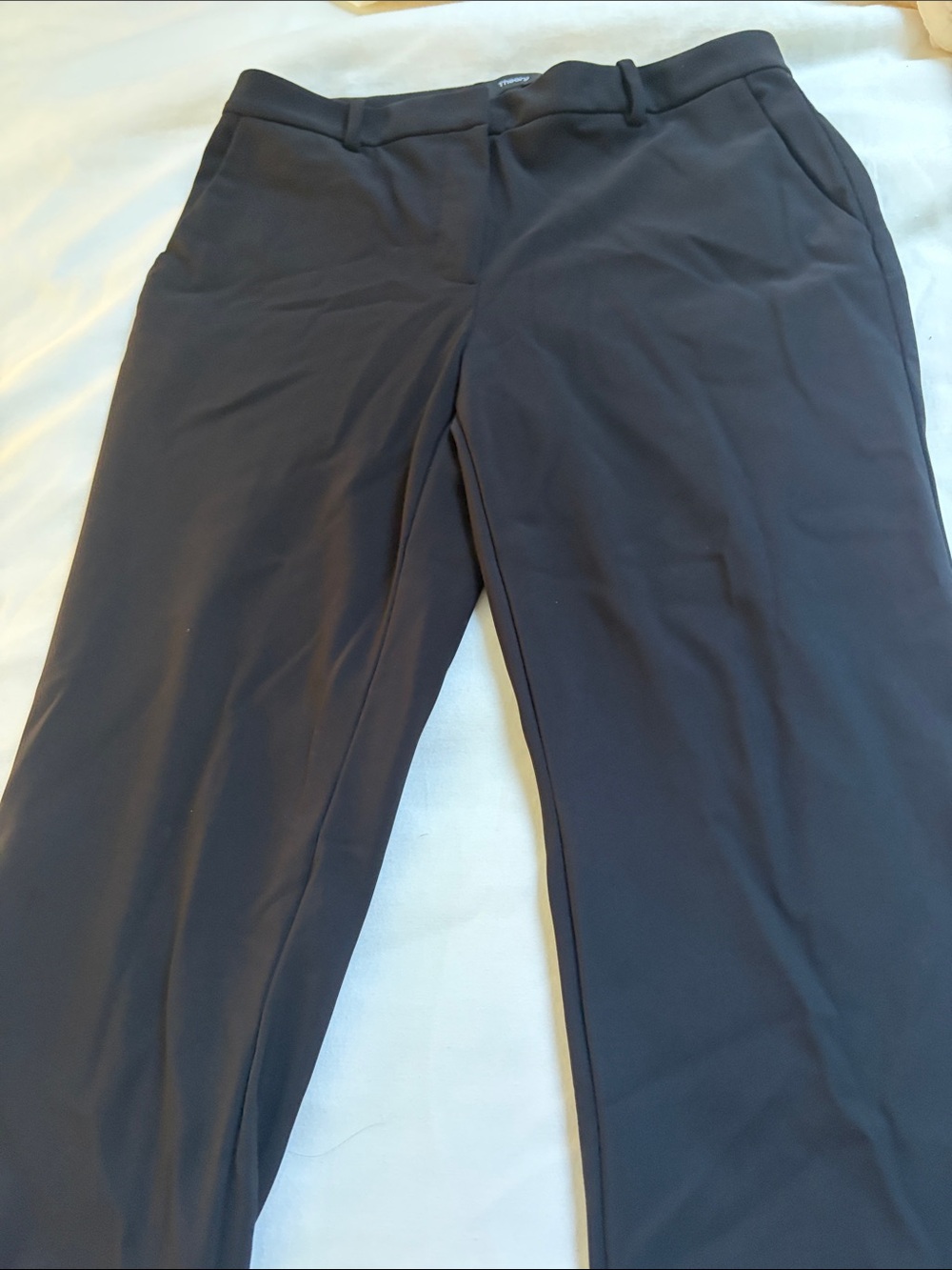 Theory Black Women's Tailored Trousers